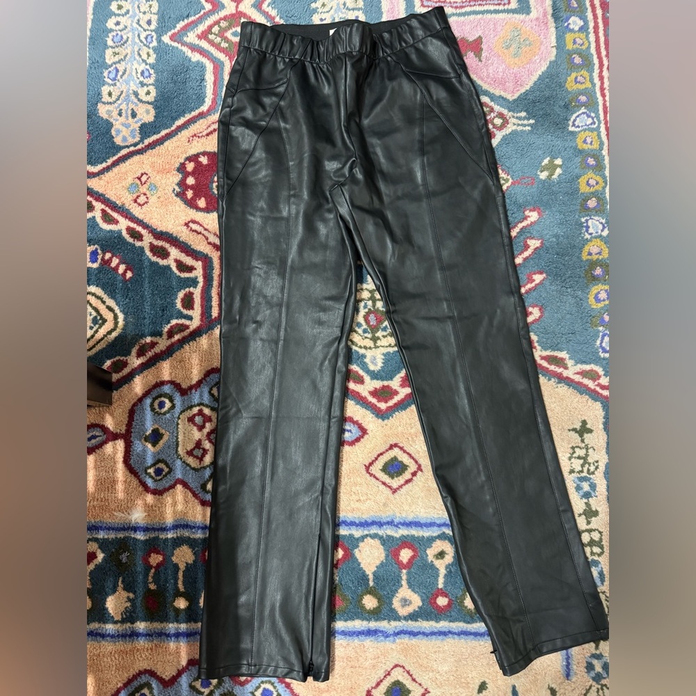 Anthropologie Pilcro Glasgow Faux Leather Pants